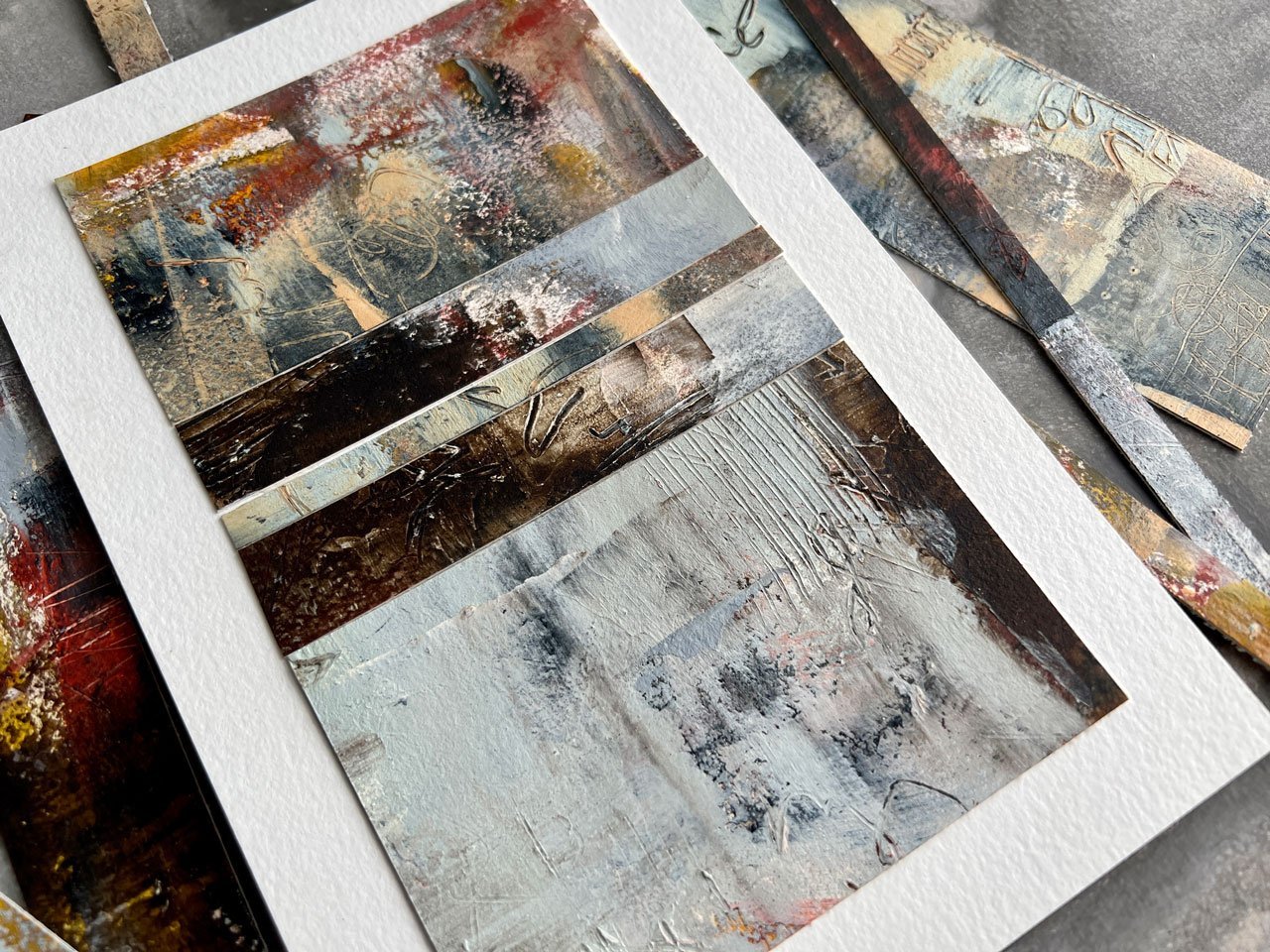 SKETCHBOOK TOUR / Packed with abstracts, mixed media layering, and