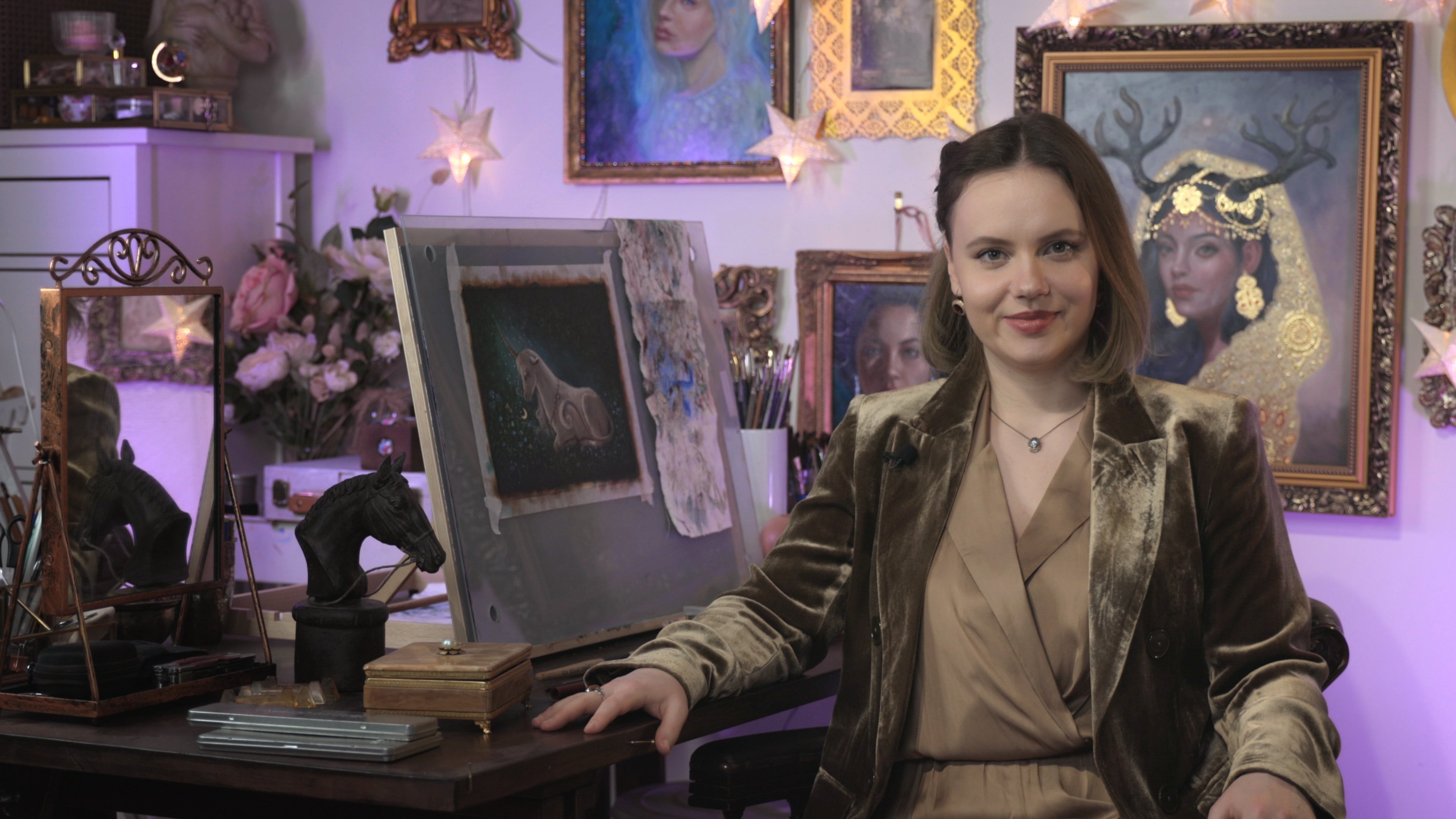 Liberar los secretos de la pintura al óleo: un enfoque en capa por capa |  Sandra Elderberry | Skillshare, image size:3840x2160