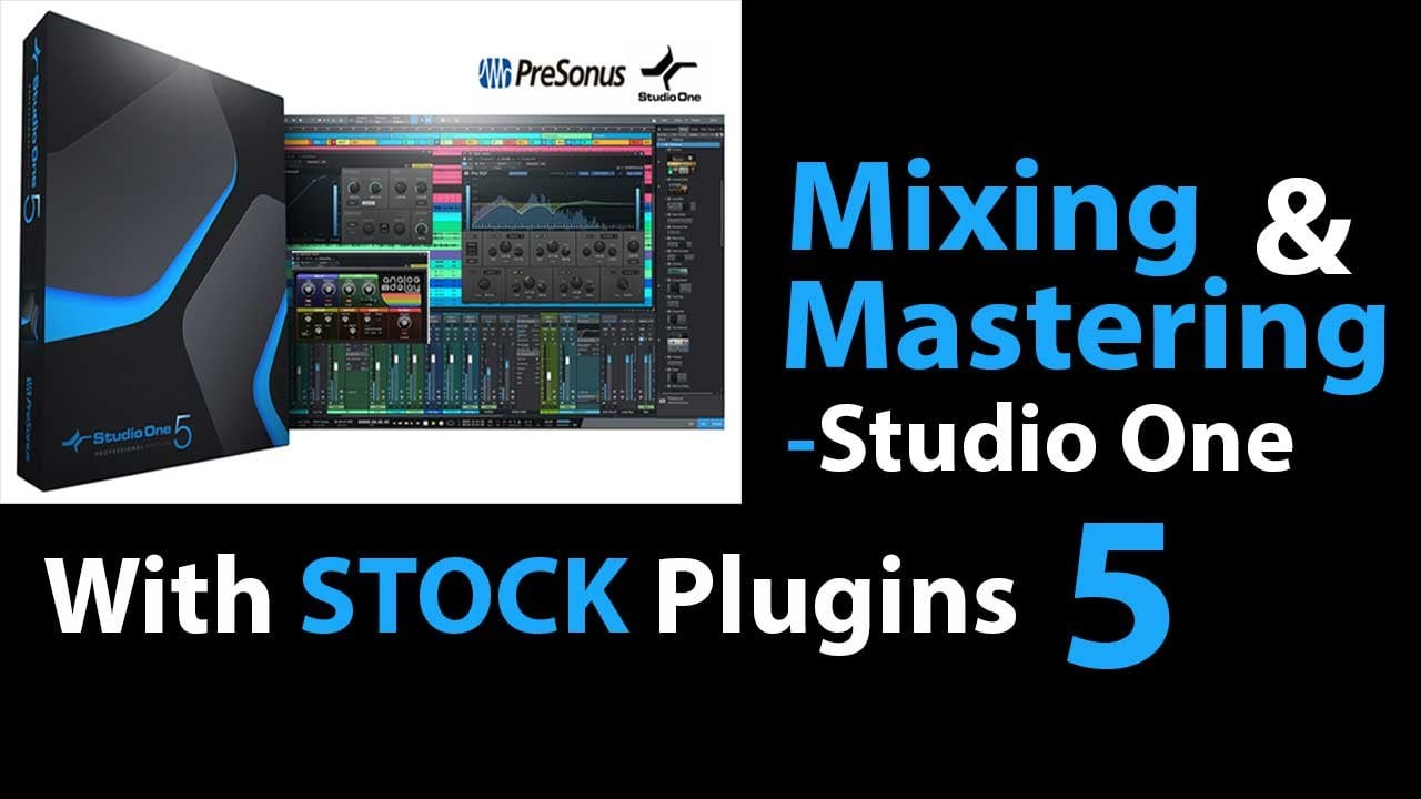 Mixing and Mastering Masterclass using Studio One. Lesson 1 | Uriah K. |  Skillshare