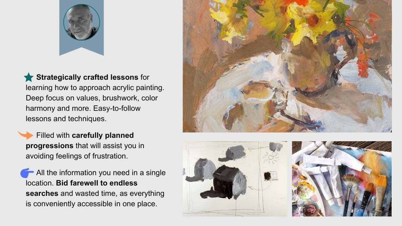 Do you want to learn painting? Learn some easy painting lesson to