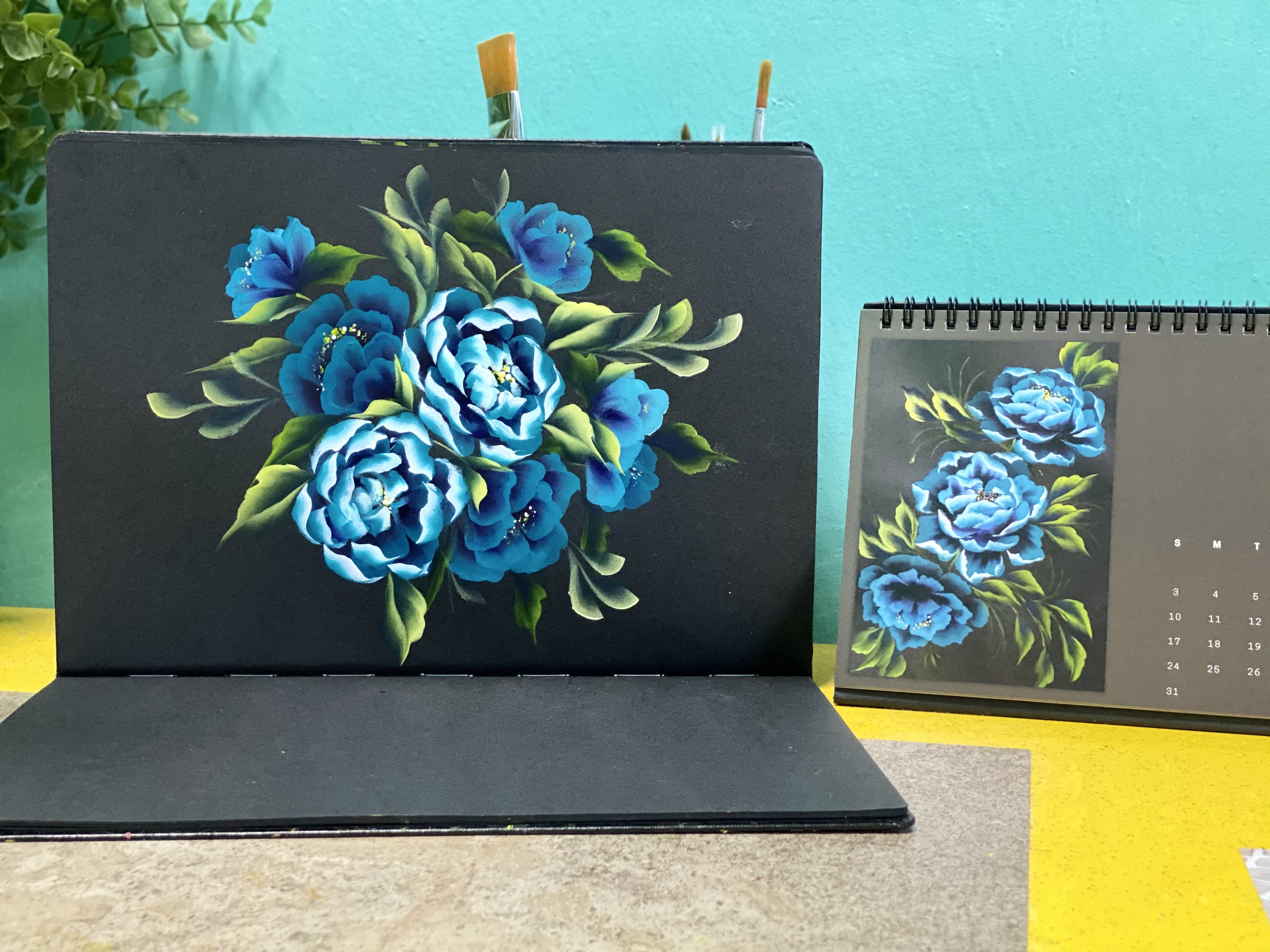 One stroke painting of Realistic Peonies | Fathima Aafreen | Skillshare