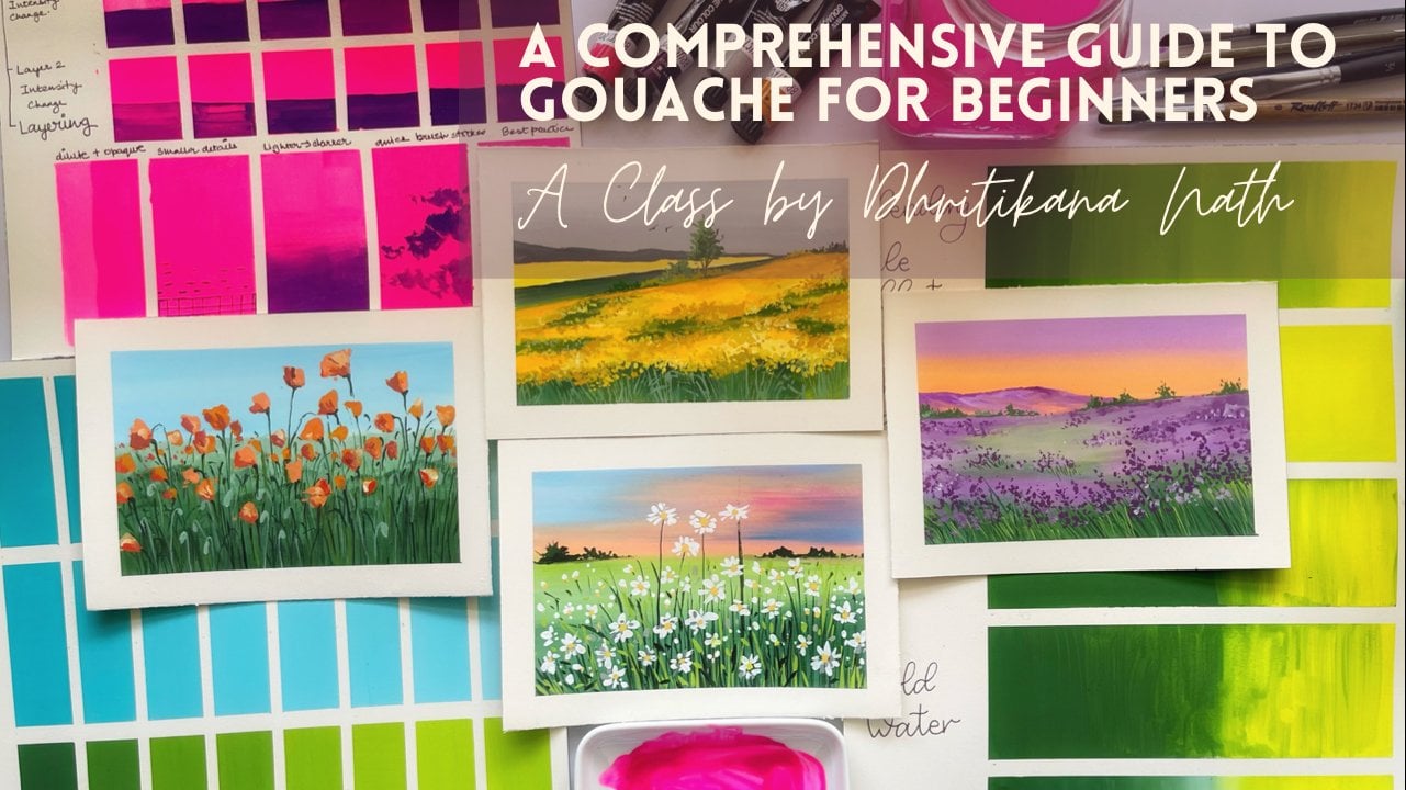 The Complete Beginner's Guide to Gouache 