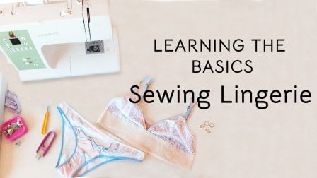 Thong sewing tutorial, how to sew lingerie, free pattern drafting and  sewing tutorial 