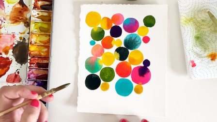 Watercolor Doodles: Fun & Easy Techniques with Ink and Watercolor