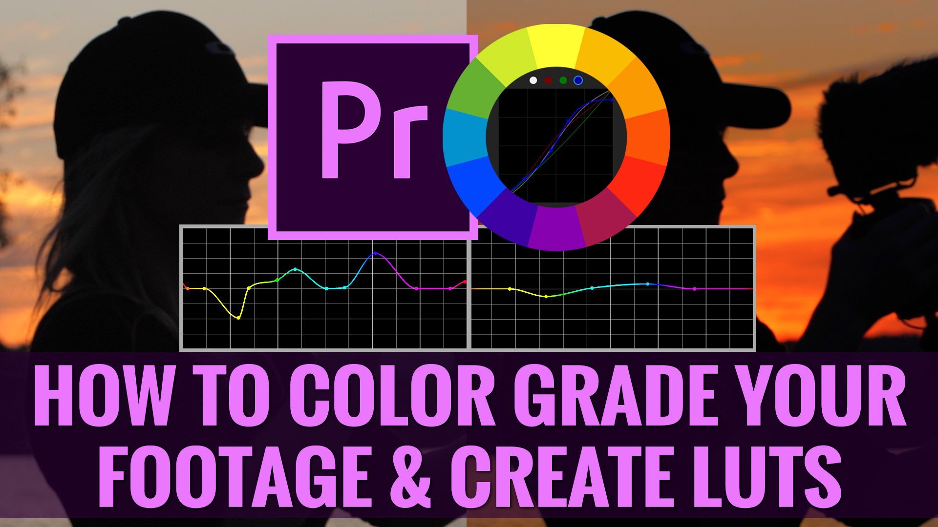 How To Color Grade Footage & Create Custom Video LUTs in Premiere Pro