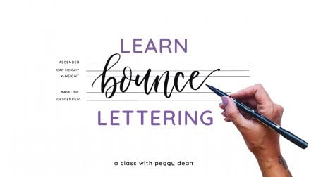 Modern Calligraphy: 4 Easy Steps to Go From Beginner to Brush Lettering Pro, Peggy Dean