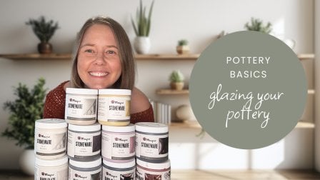Handbuilding pottery basics: Glazing your pottery