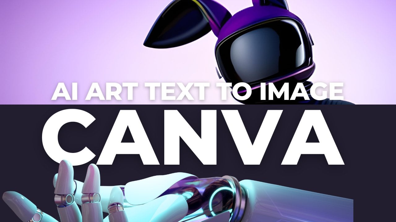 How to create Text to Image AI Art on Canva by Kareen Foster-WIlliams