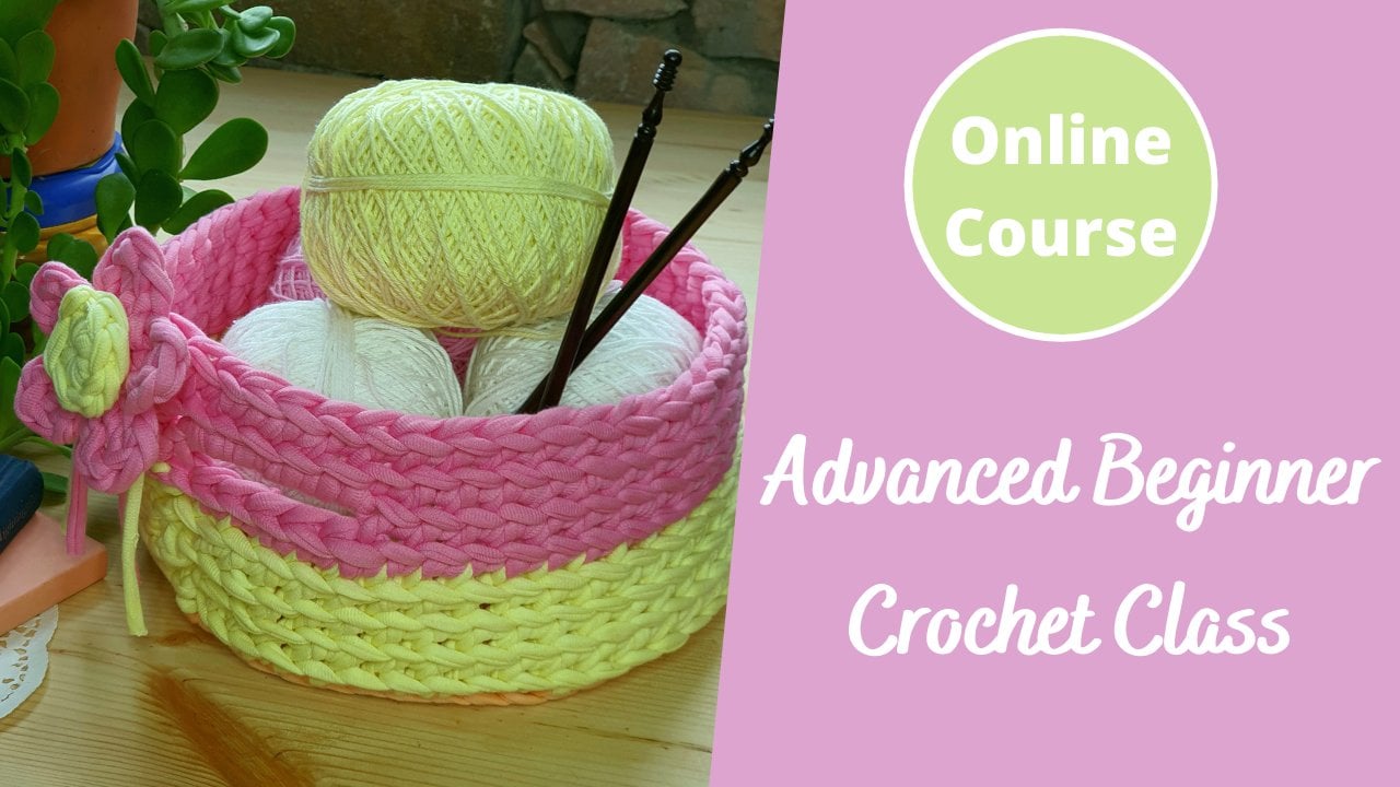 Modern Basket Workshop: Crochet with T-shirt Yarn