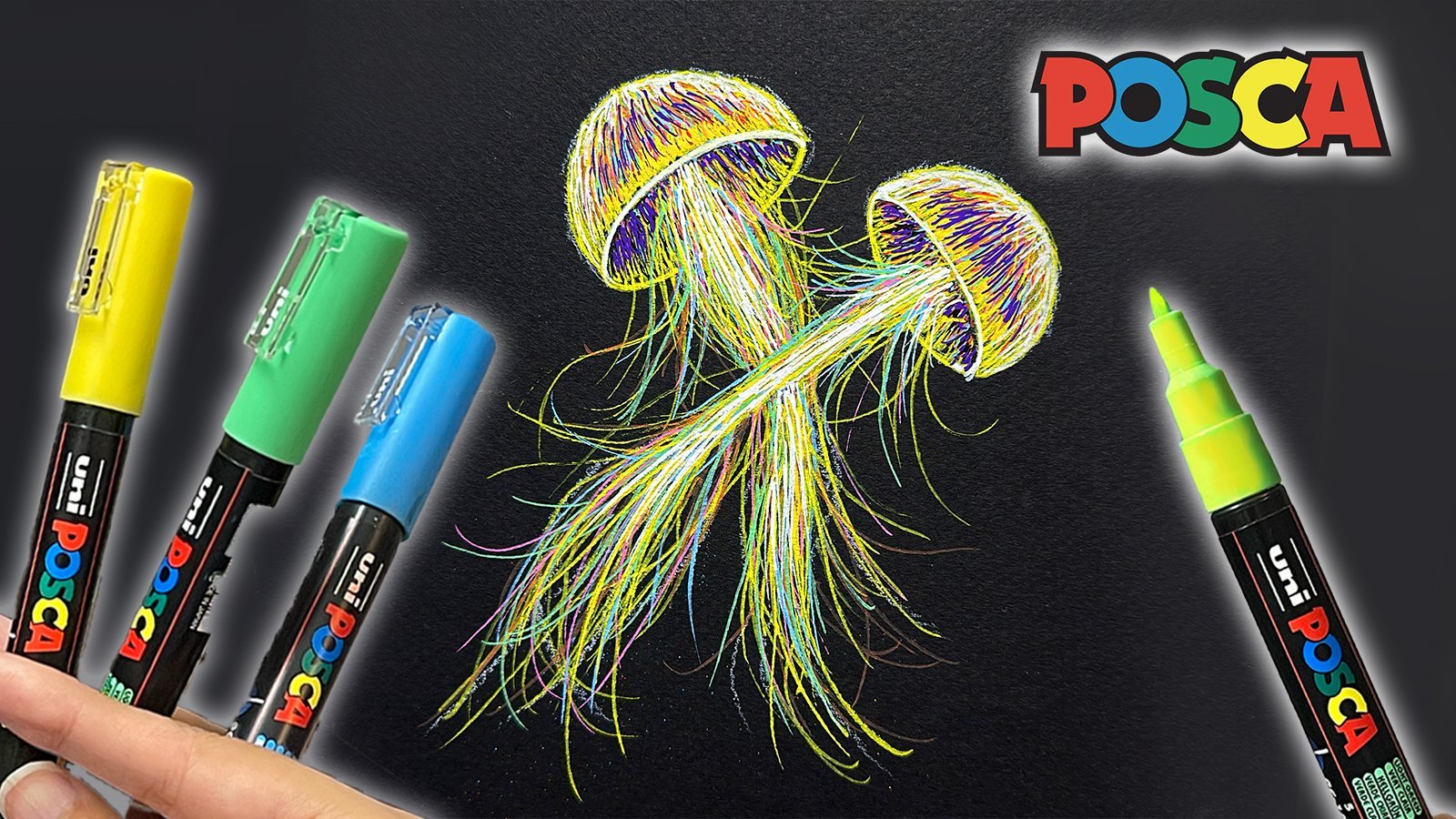 Artistic Blog - learn how to draw with colored pencils: Posca