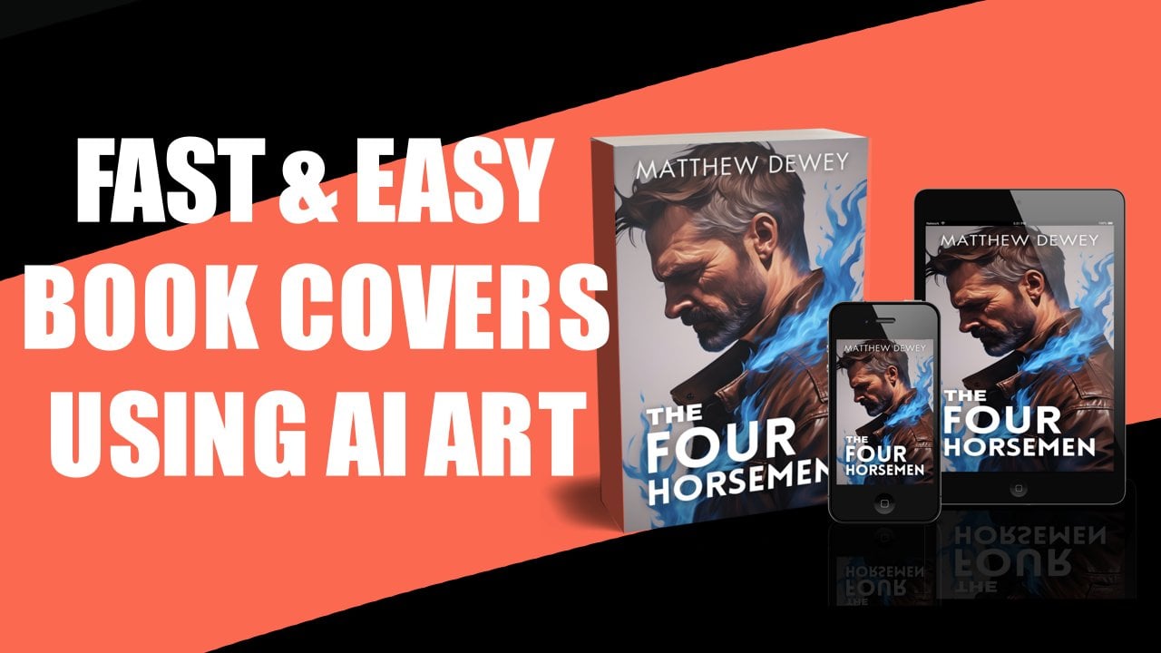 Easily Create a Professional Book Cover Fast with AI Art and Canva by Matthew Dewey