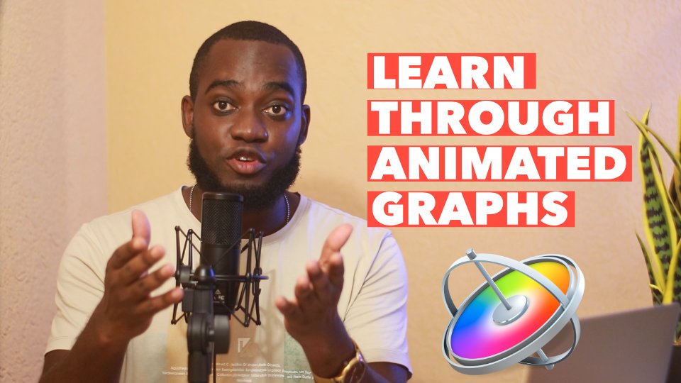 Learn apple motion through animated graph projects kareem little