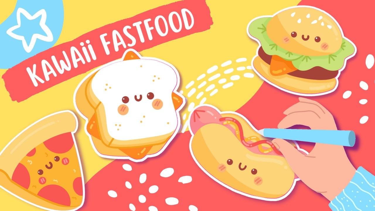 Fast cute food done with the microwave | Sticker