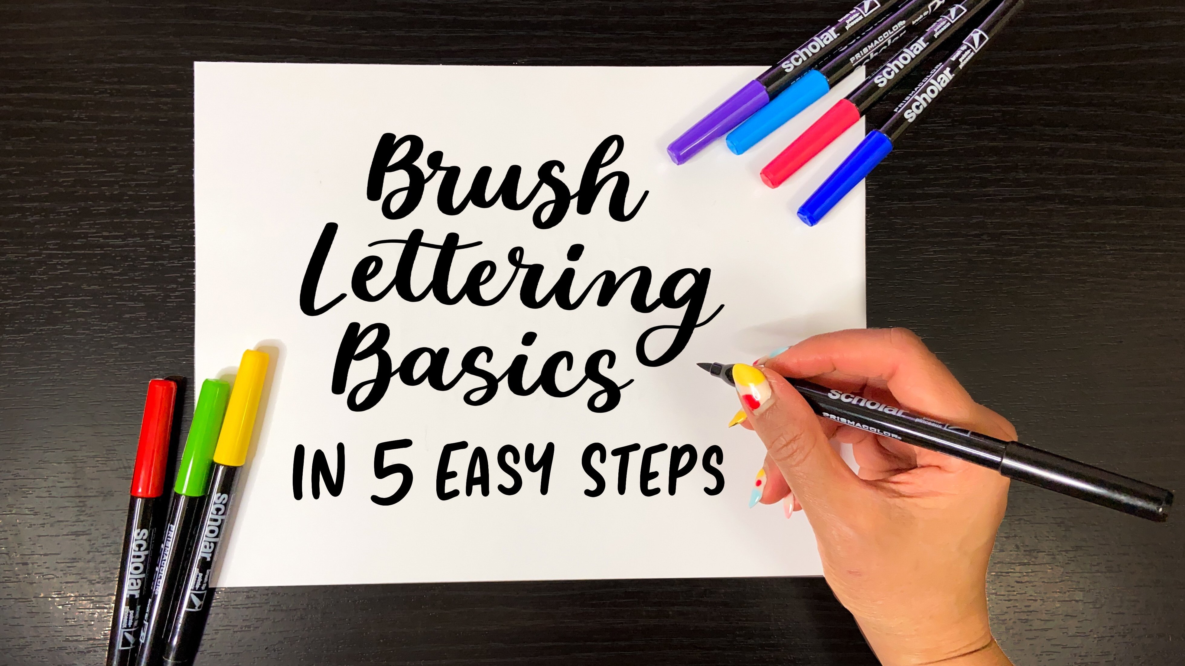 Lettering: Brush Pen Basics