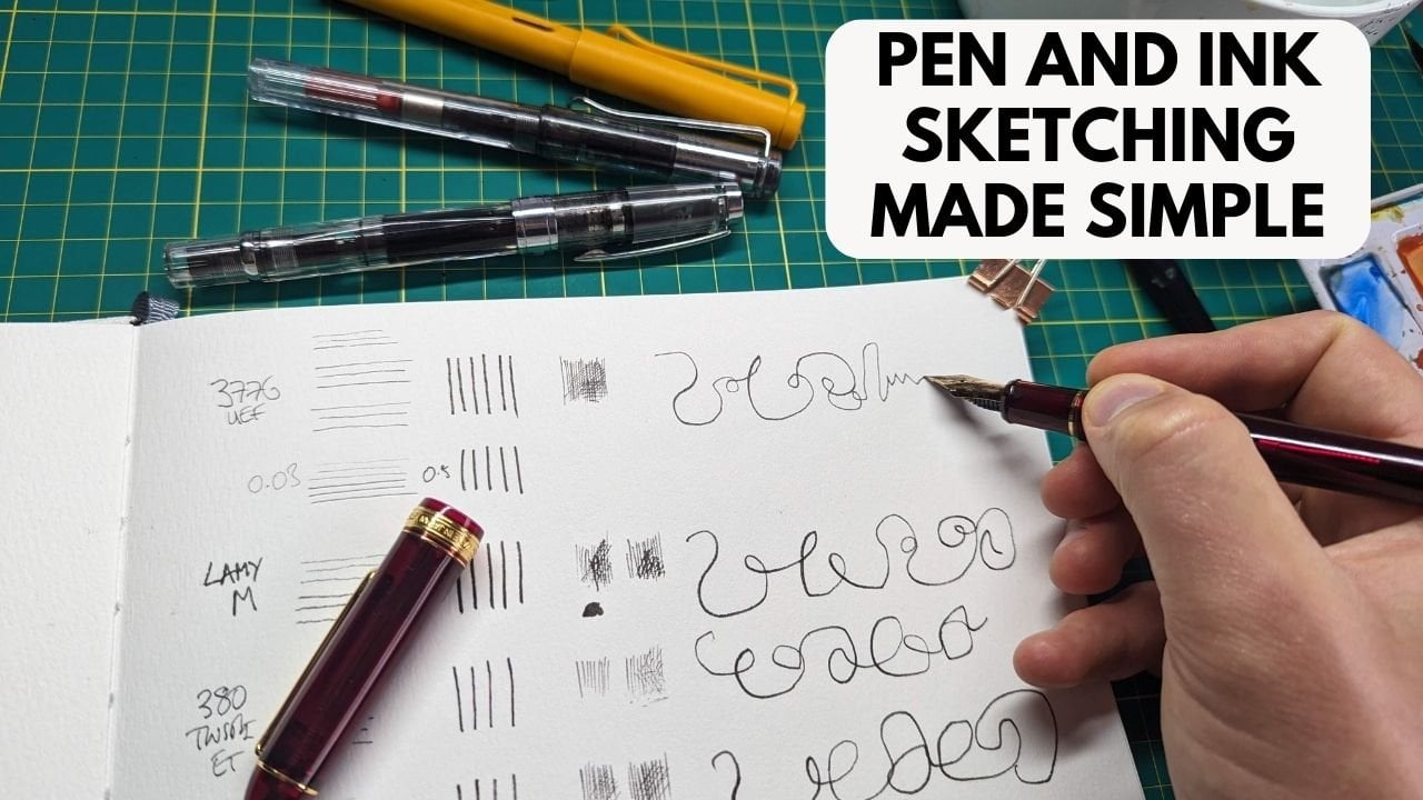 A beginners guide to pen and ink drawing - The Pen Company Blog