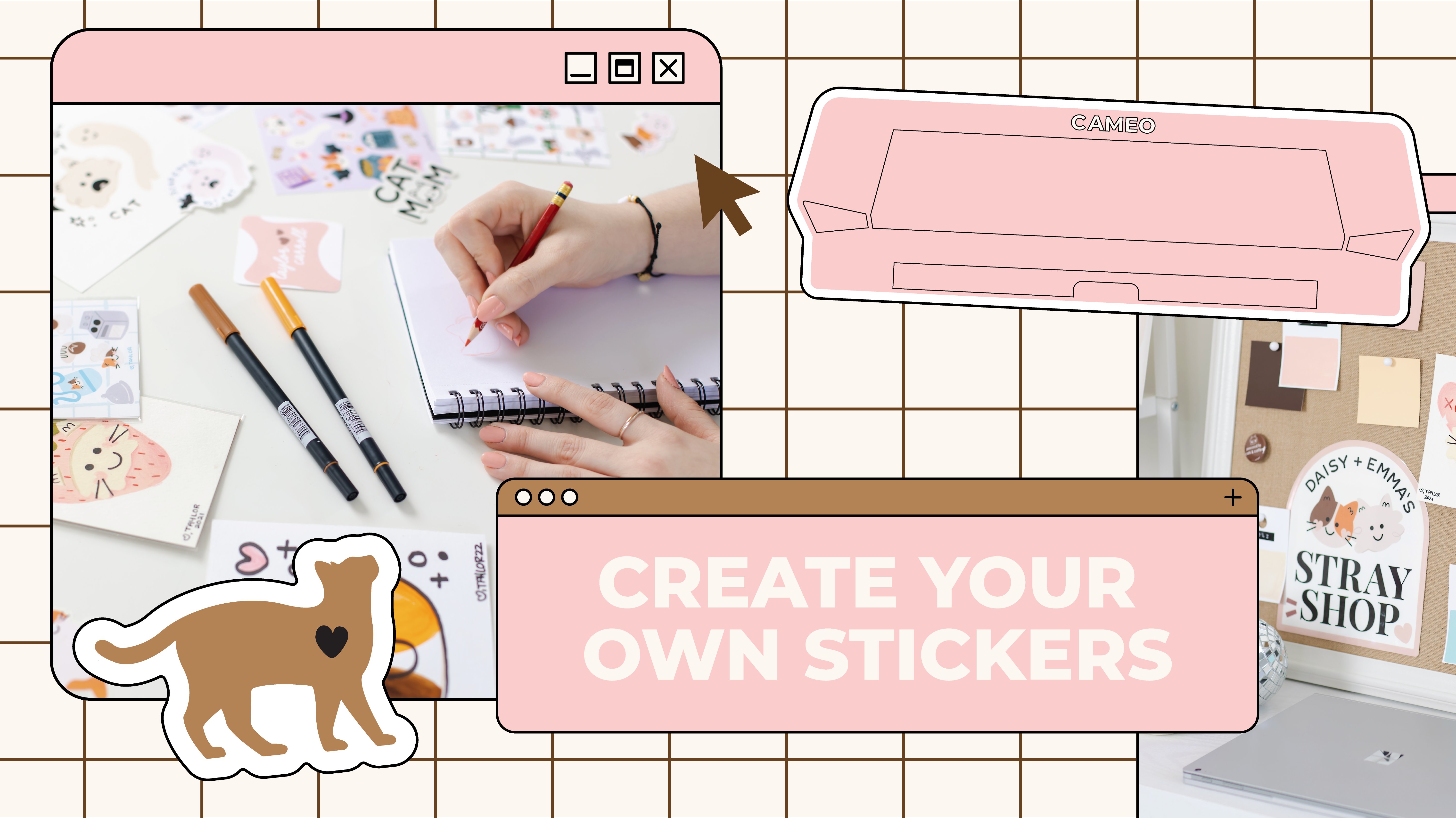 Merchandising Your Artwork: Create Your Own Stickers