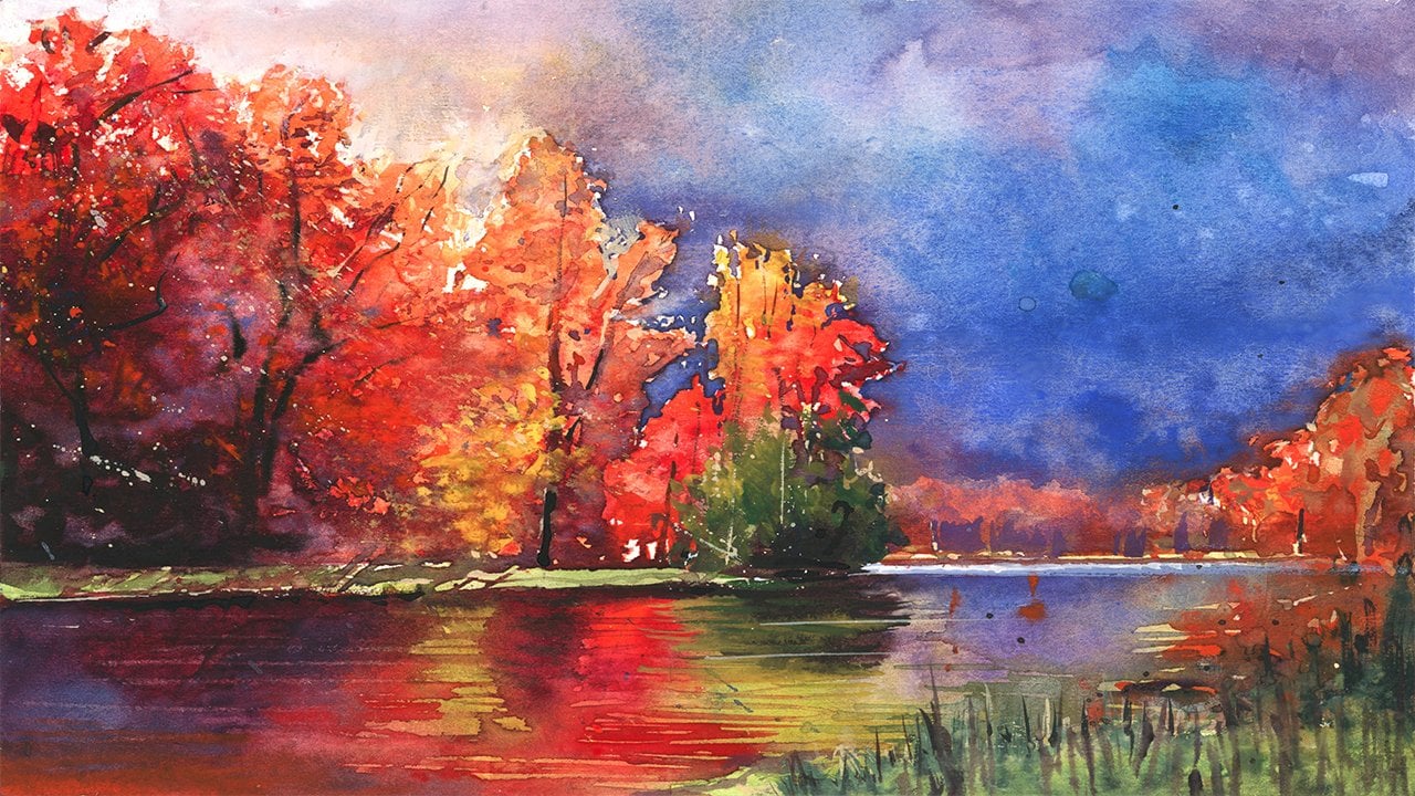 Whimsical Scenes & Landscapes in Watercolor - River Arts District Artists