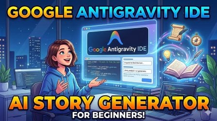 Google Antigravity IDE for Beginners: Build an AI Story Generator