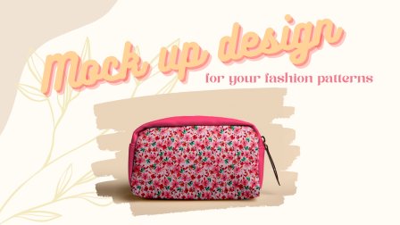 Mock up design - For your fashion patterns