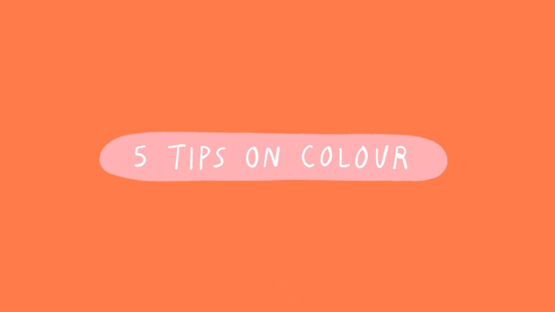 Tips for Coloring