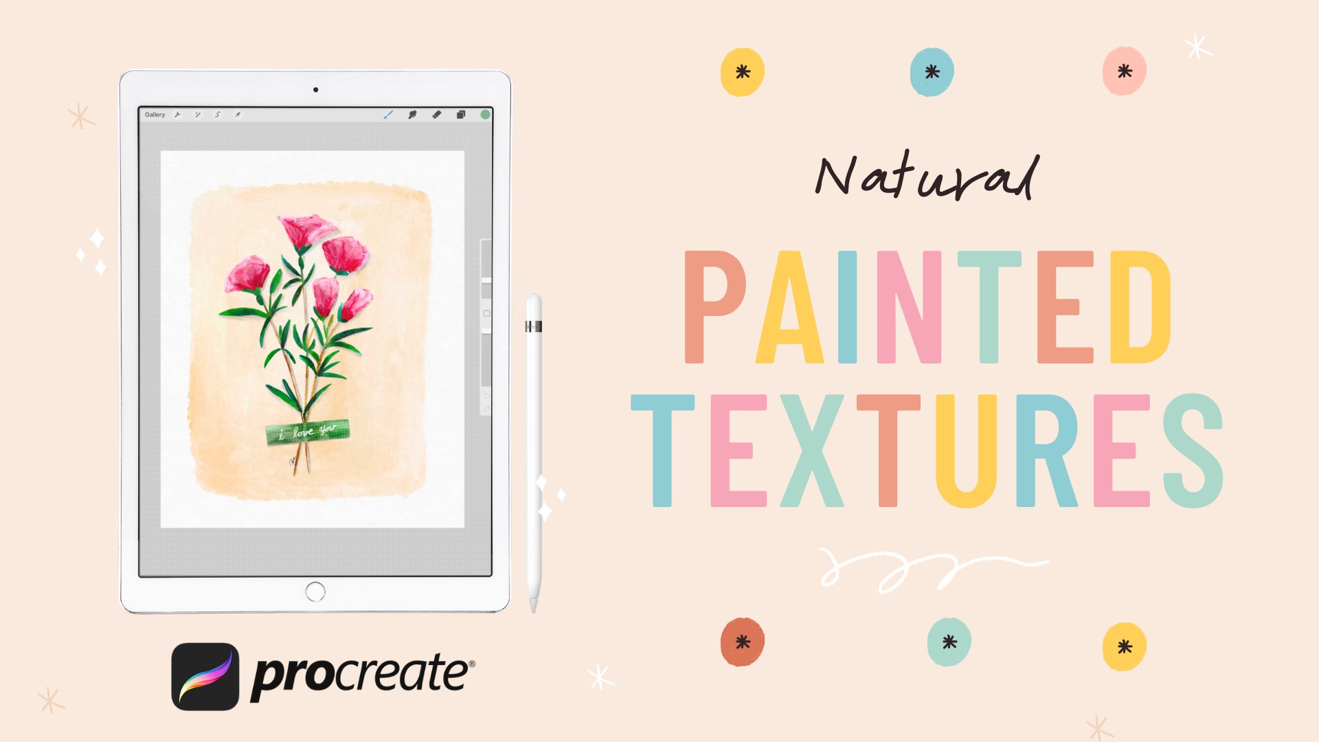 Get Natural Painted Textures In Procreate | Jennifer Rice | Skillshare