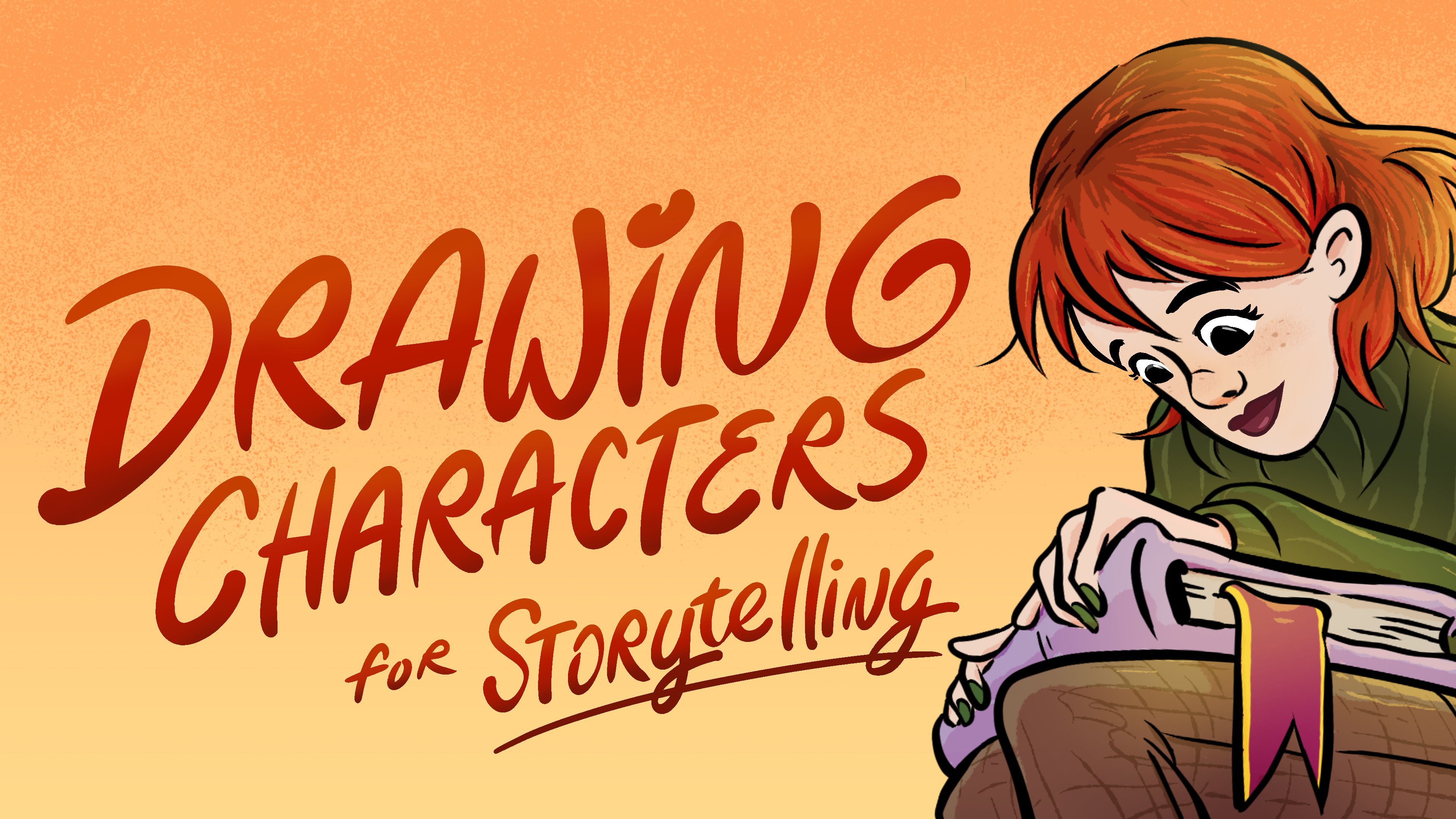 Drawing Characters for Storytelling: Designing, Inking, and