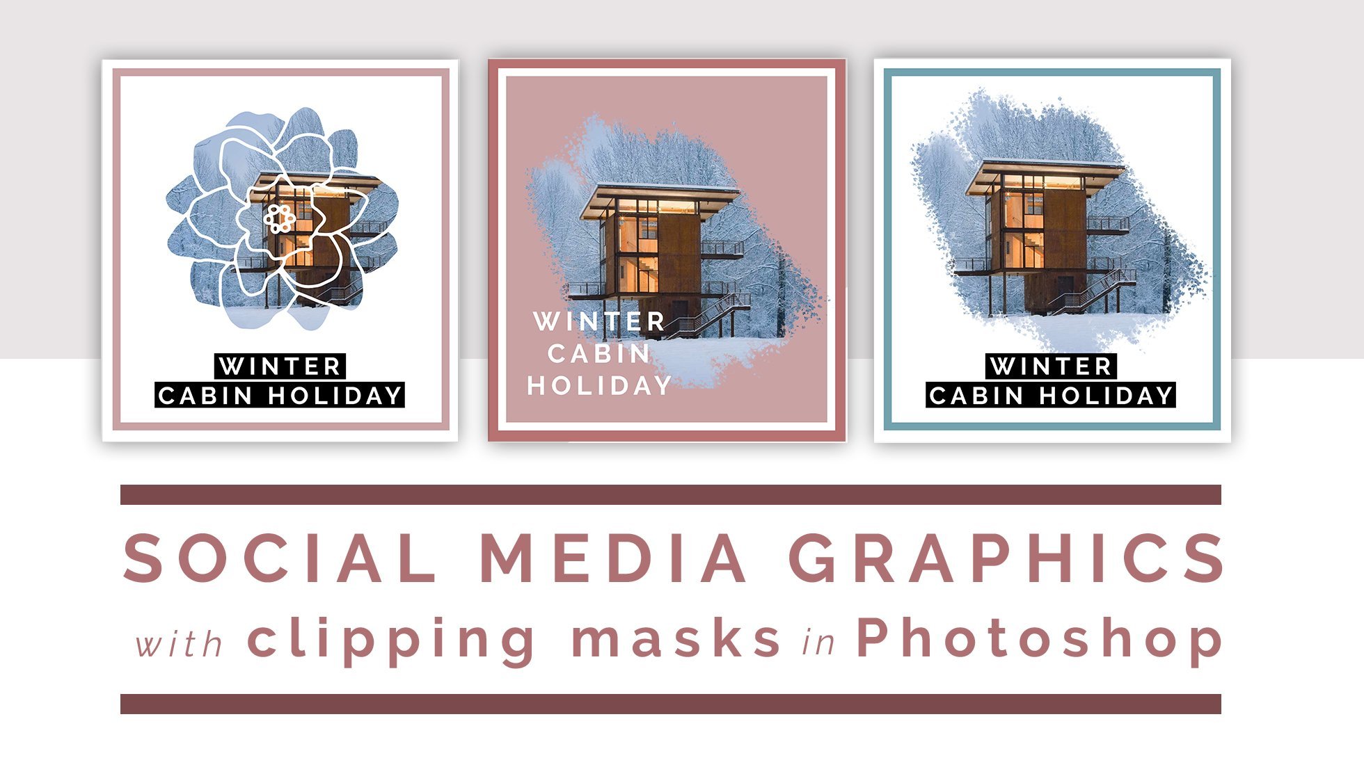 Social Media Graphics: Clipping Masks with Adobe | Silver |