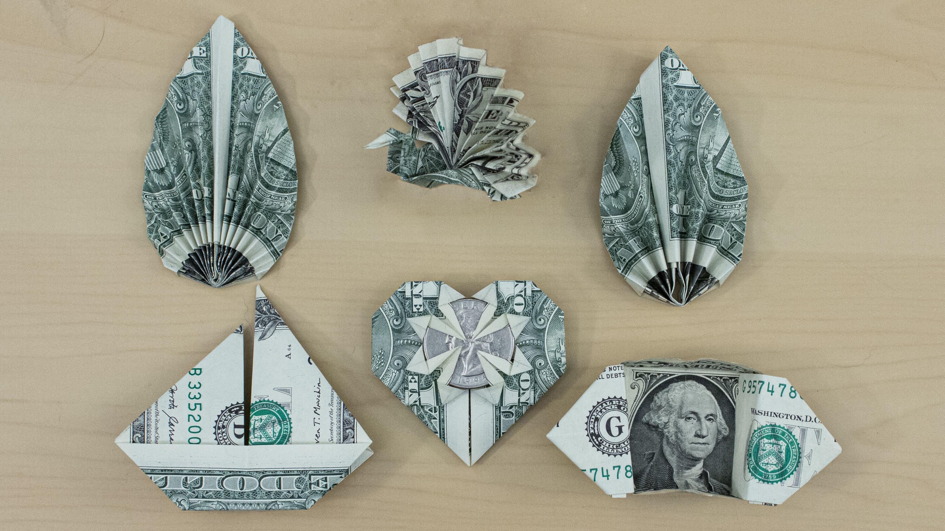 Aprende A Hacer 5 Origamis únicos Con Billetes Kevin Hutson Skillshare