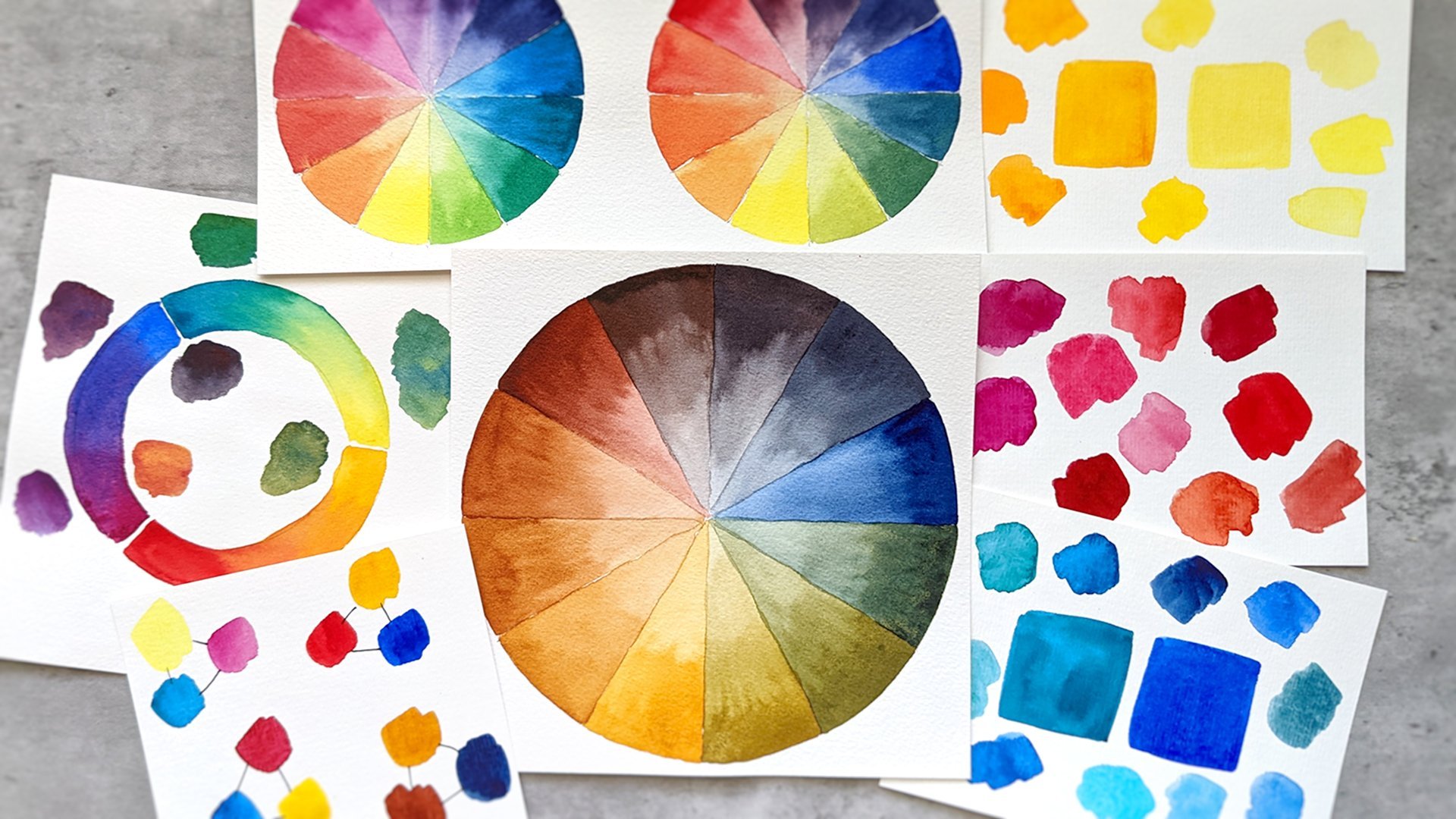 Watercolor Mixing Based on Pigment Properties, Denise Soden