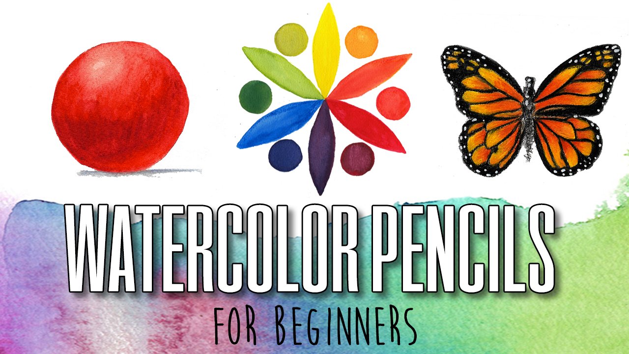 How to Use Watercolor Pencils - Techniques and Demonstration 