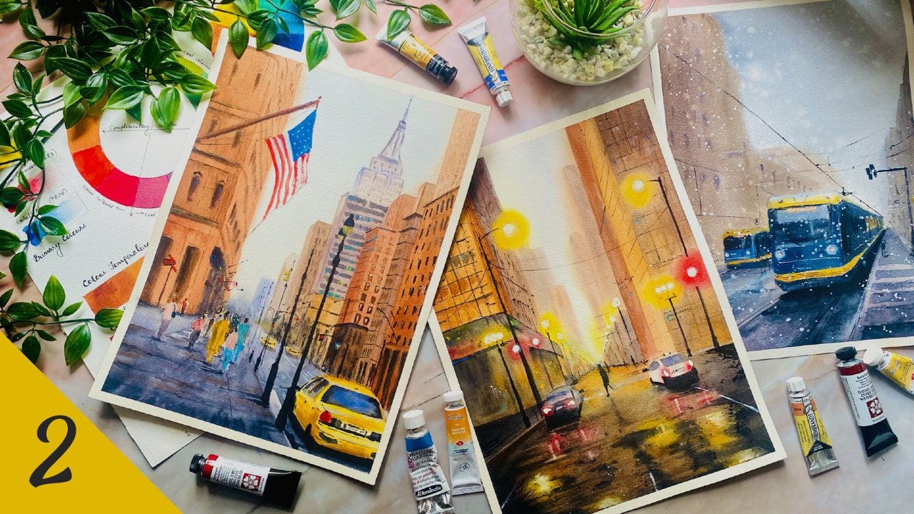 Perspective - Painting Cityscapes and Urban Landscapes with