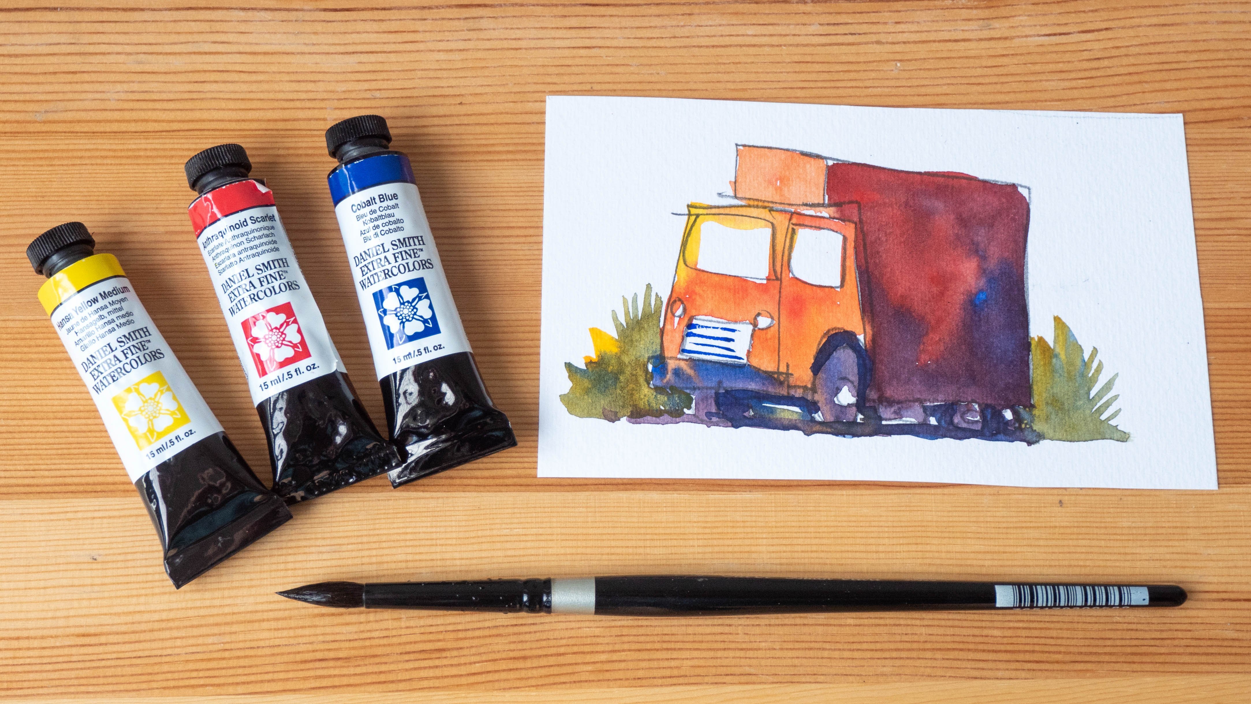 Ink Line and Watercolor: Art Tips by Nita Leland