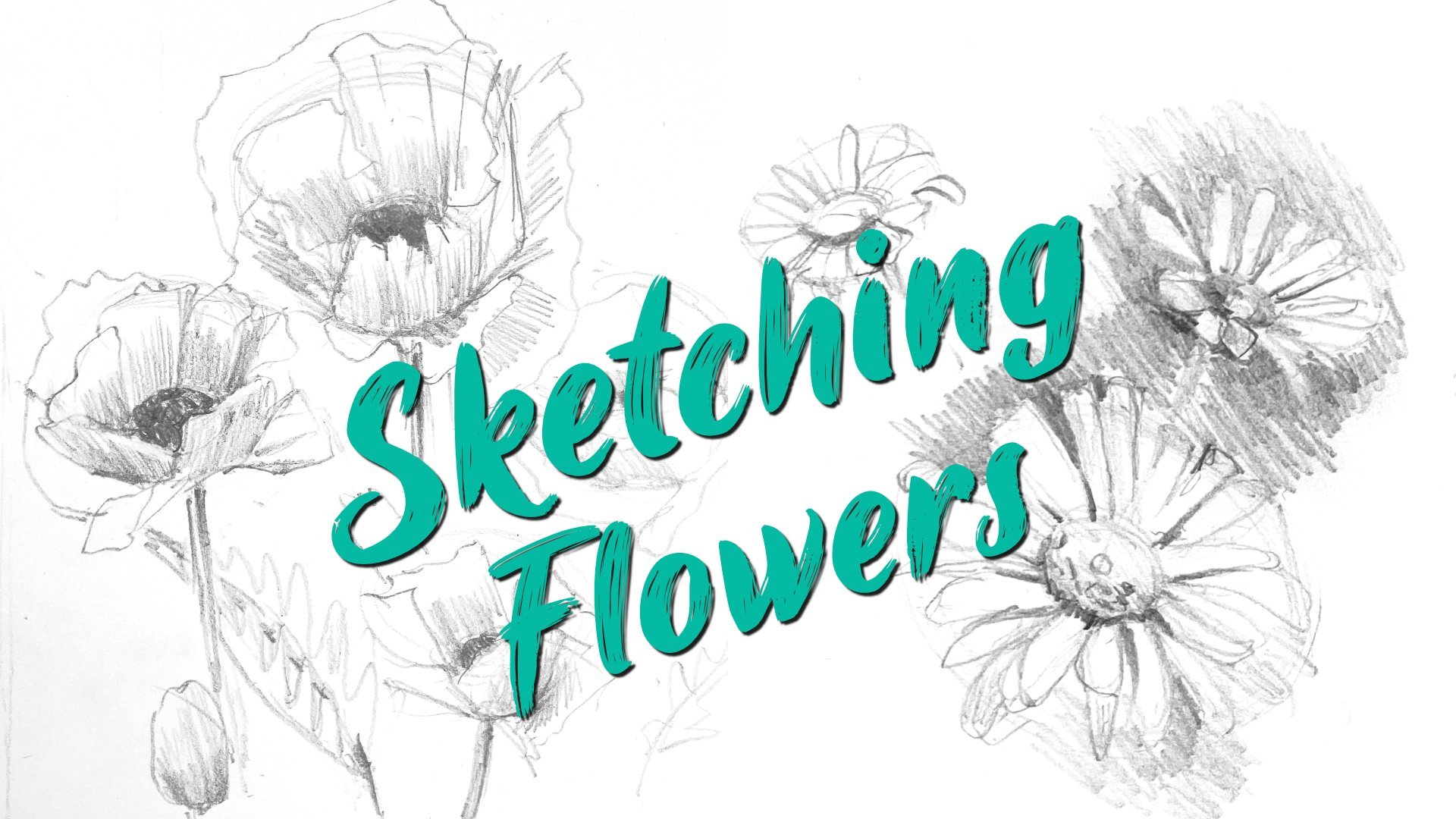 Qualquer pessoa pode desenhar flores: Tutorial de desenho passo-a