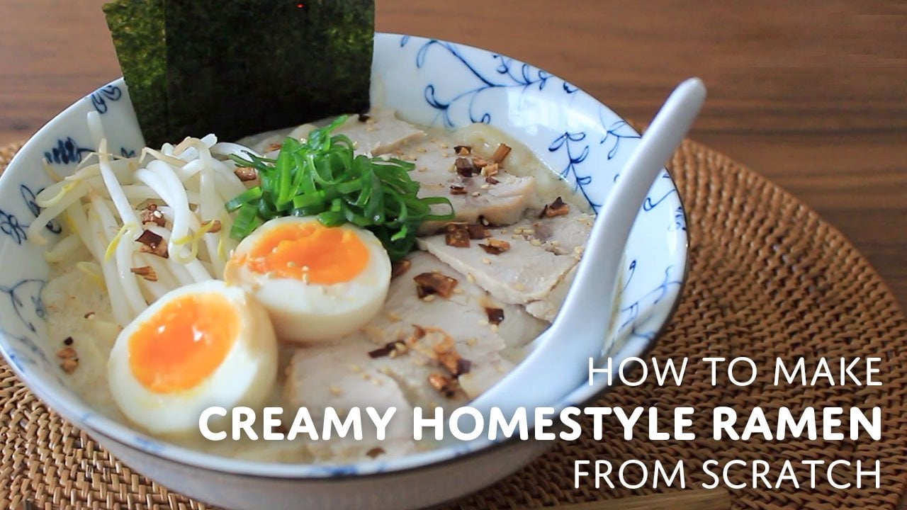 How To Cook Creamy Home Style Ramen From Scratch Saeko Sasaki Skillshare