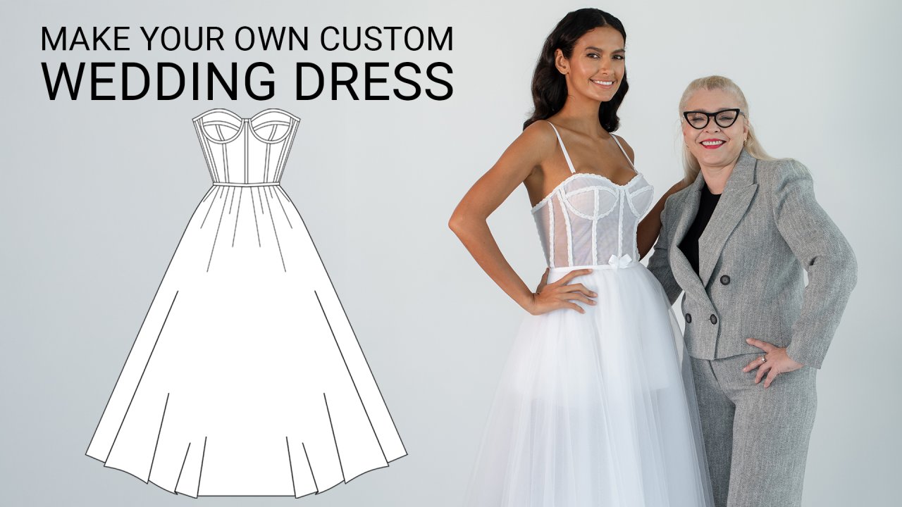 wedding dress design course Wedding Dress Design Fashion Drawing Course