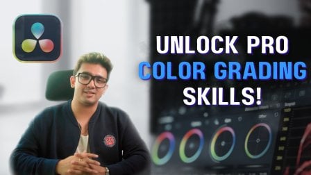 Domina la corrección y el gradado de color en DaVinci Resolve 19