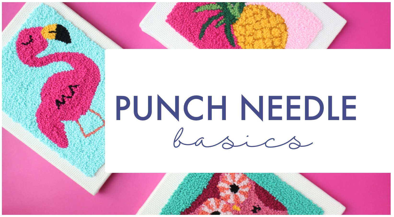 Punch Needle Basics Andie Solar Skillshare