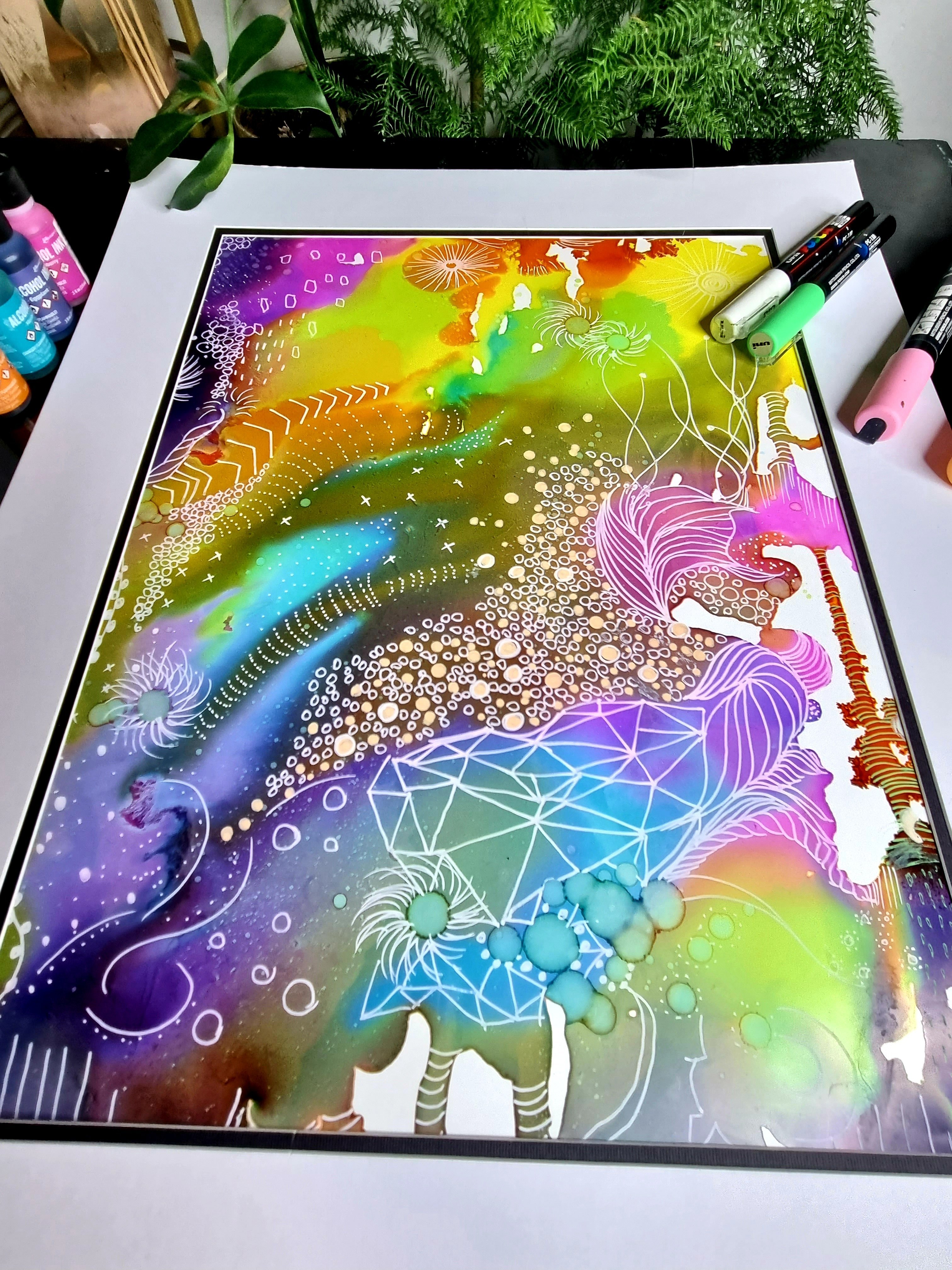 The BEST Ever Guide on How To Use Alcohol Ink in Resin - Resin Obsession