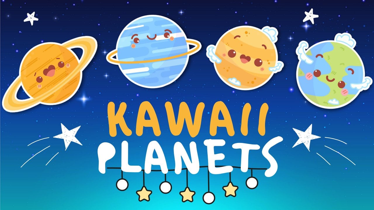 kawaii planets